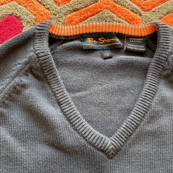 MAKE OFFER! Ben Sherman Sweater Pullover Men's size 1 Small - Picture 3 of 4